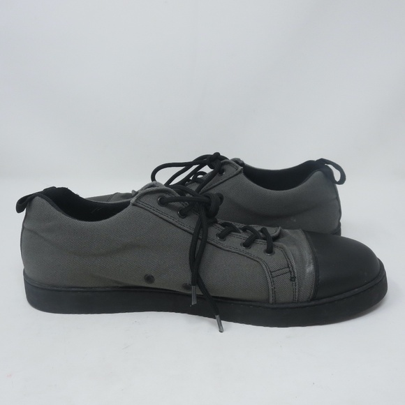 Woobies Tactical Mod-1 Cemento Gray Black Canvas Shoes Mens Size 13 USA Made - Picture 2 of 9
